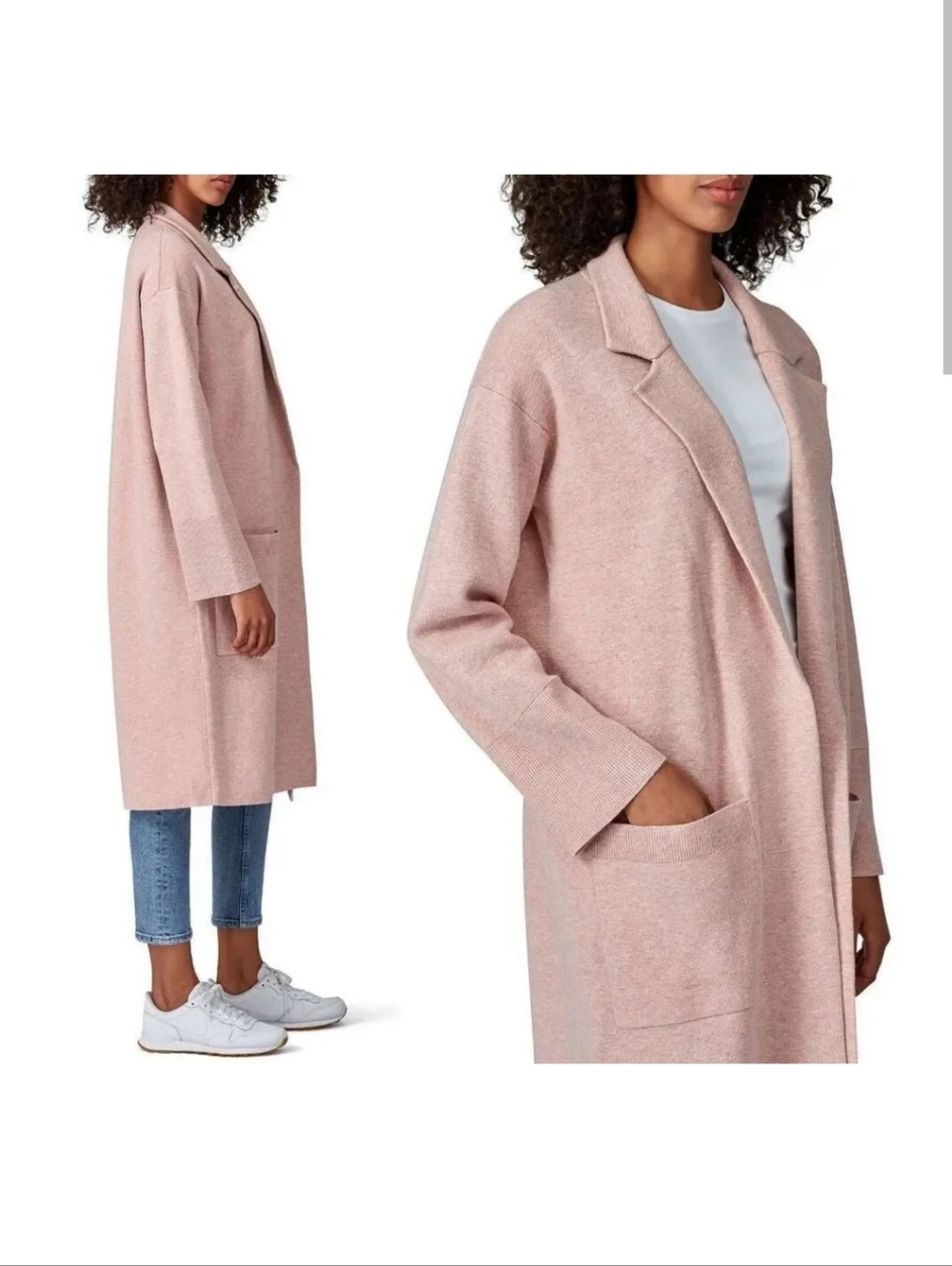 J. Crew Blossom Ella Sweater Blazer M, PinkSleek and streamlined, J.Crew offers - Picture 2 of 9